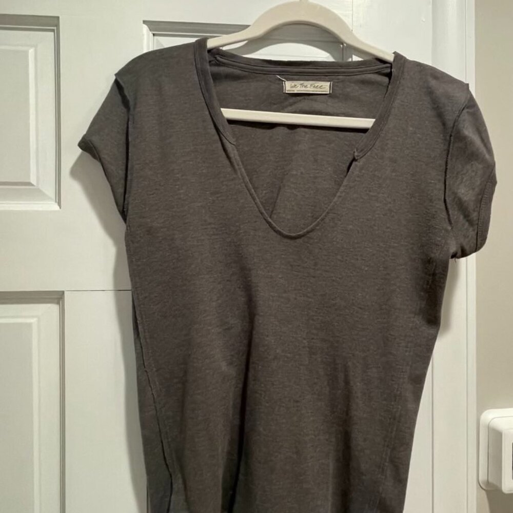 Free People We The People Gray Top